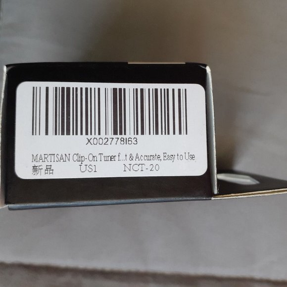 Guitar Tuner Clip-On Tuner Digital Electronic Tuner with LCD Display NCT-20 BASS - Picture 5 of 6